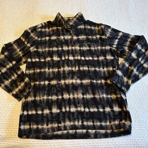 Eddie Bauer Mens Pullover Tie Dye Top